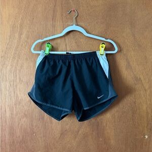 Nike Athletic Black Running Shorts With Drawstring Women’s Size S
